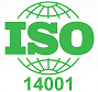 ISO 14001 environmental management certification logo
